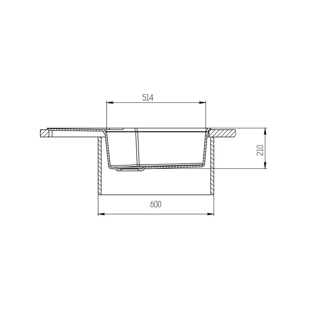 Фото 2 Кухонная мойка KitKraken Sea Black K-850.9004 85x50. Матовый Черный Кварц Фото 2 Кухонная мойка KitKraken Sea Black K-850.9004 85x50. Матовый Черный Кварц
