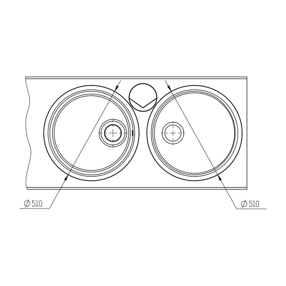 Фото 2 Кухонная мойка KitKraken Spring Graphite C-510.7024 51x51. Матовый Графит Кварц Фото 2 Кухонная мойка KitKraken Spring Graphite C-510.7024 51x51. Матовый Графит Кварц