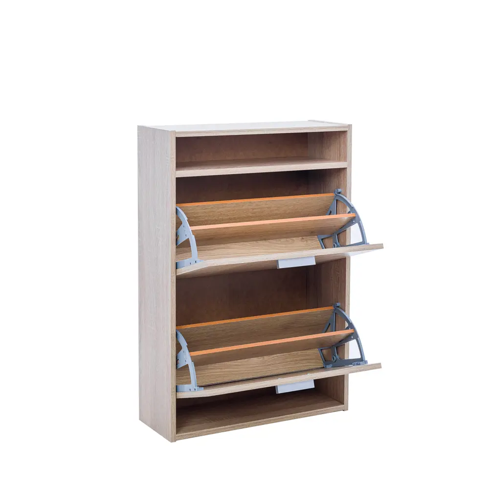 Фото 3 Шкаф для обуви Leset 7527-1188. 60.40x88x22.50 см 2 полки ЛДСП цвет дуб сонома Фото 3 Шкаф для обуви Leset 7527-1188. 60.40x88x22.50 см 2 полки ЛДСП цвет дуб сонома