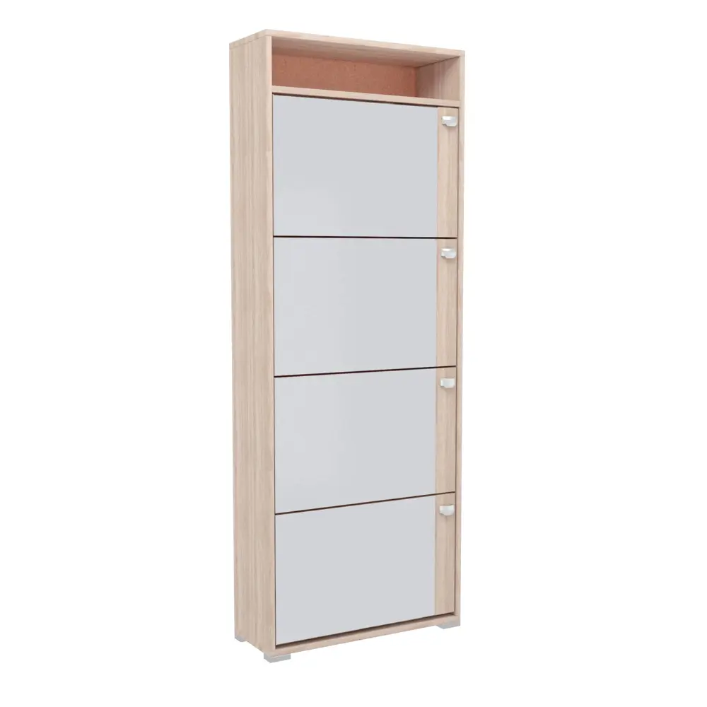 Фото 2 Шкаф для обуви Leset 7778-7883. 60.40x159.60x22.50 см 4 полки ЛДСП цвет дуб сонома Фото 2 Шкаф для обуви Leset 7778-7883. 60.40x159.60x22.50 см 4 полки ЛДСП цвет дуб сонома