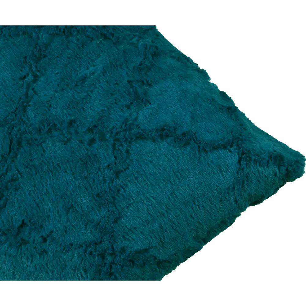 Фото 3 Подушка мех 45x45 см цвет бирюзовый