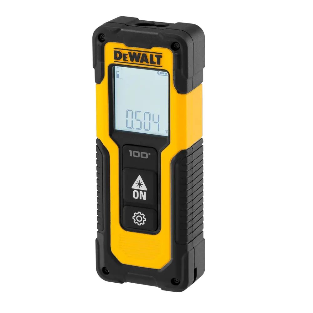 Фото Дальномер лазерный Dewalt DWHT77100-XJ с дальностью до 30 м Фото Дальномер лазерный Dewalt DWHT77100-XJ с дальностью до 30 м