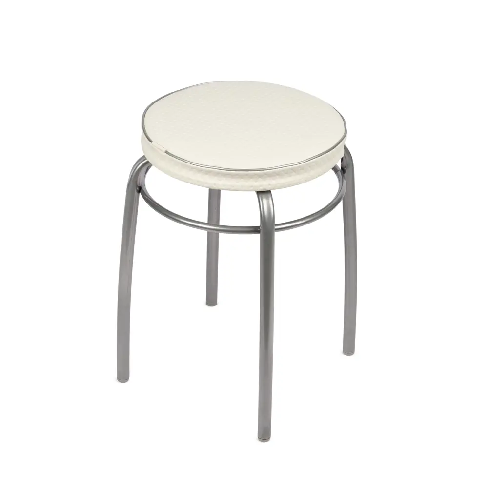 Фото 2 Табурет Nika Elite с круглым ободом цвет темно-серый Фото 2 Табурет Nika Elite с круглым ободом цвет темно-серый