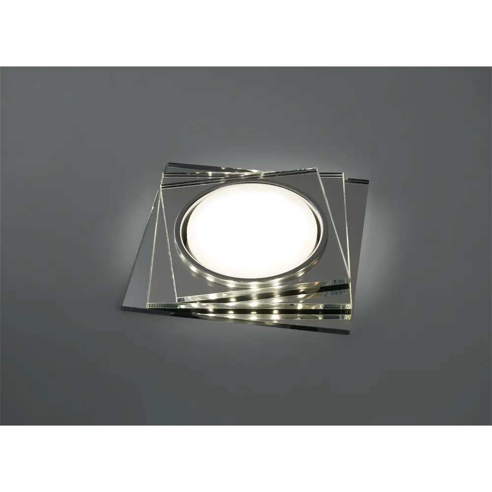 Фото 2 Светильник точечный встраиваемый FERON CD5024 40523 с LED-подсветкой под отверстие 80 мм Фото 2 Светильник точечный встраиваемый FERON CD5024 40523 с LED-подсветкой под отверстие 80 мм