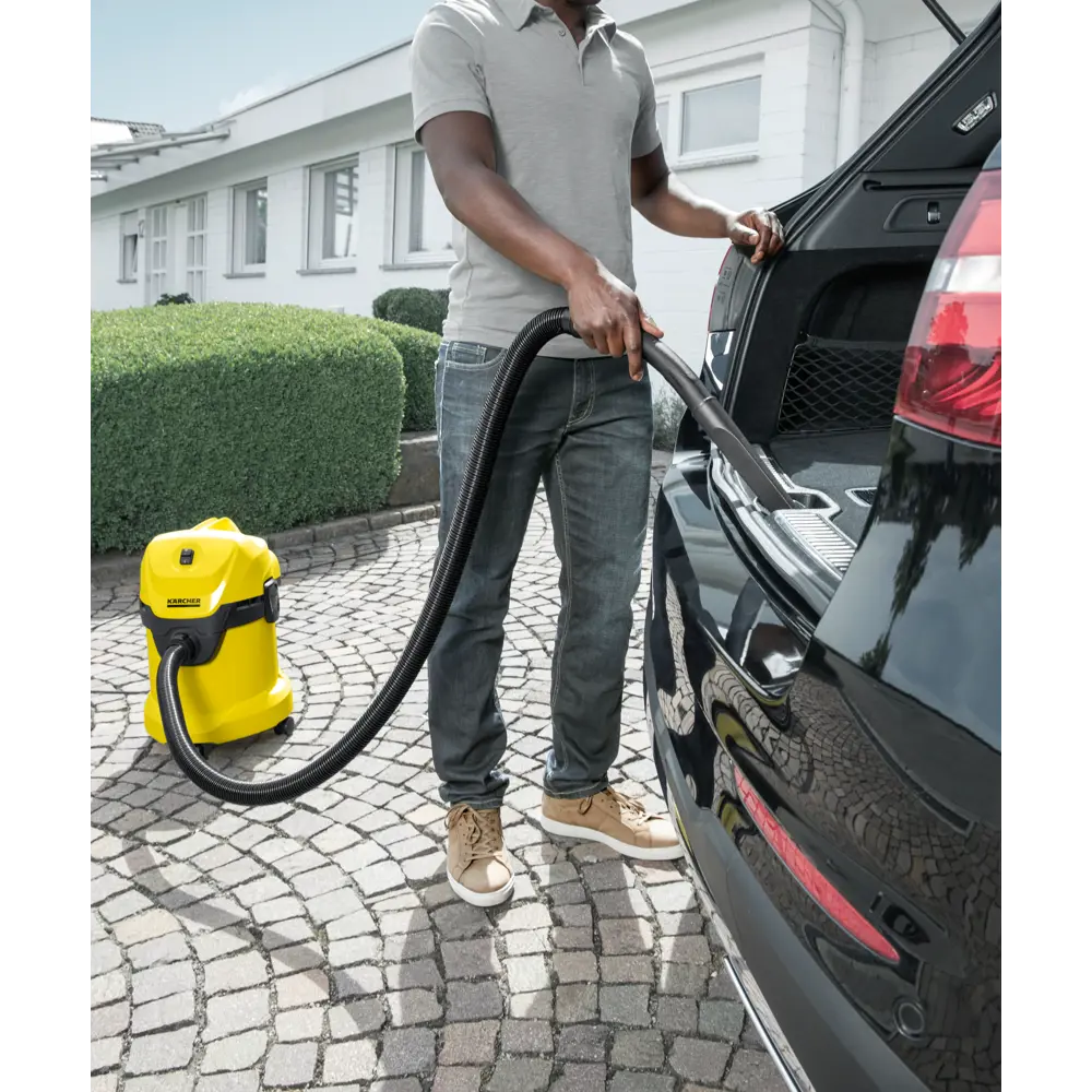 Фото 5 Пылесос Karcher WD 3, 1000 Вт, 17 л Фото 5 Пылесос Karcher WD 3, 1000 Вт, 17 л