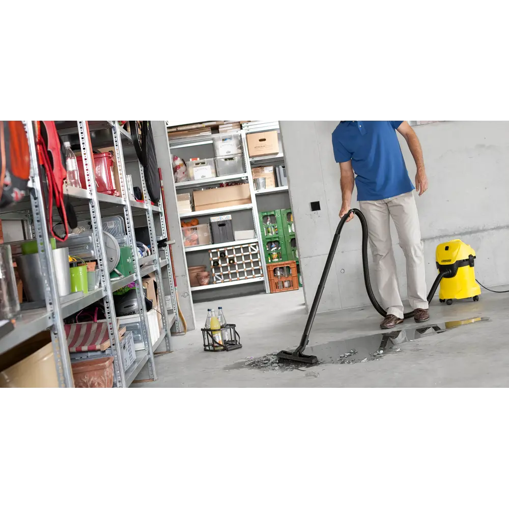 Фото 6 Пылесос Karcher WD 3, 1000 Вт, 17 л Фото 6 Пылесос Karcher WD 3, 1000 Вт, 17 л