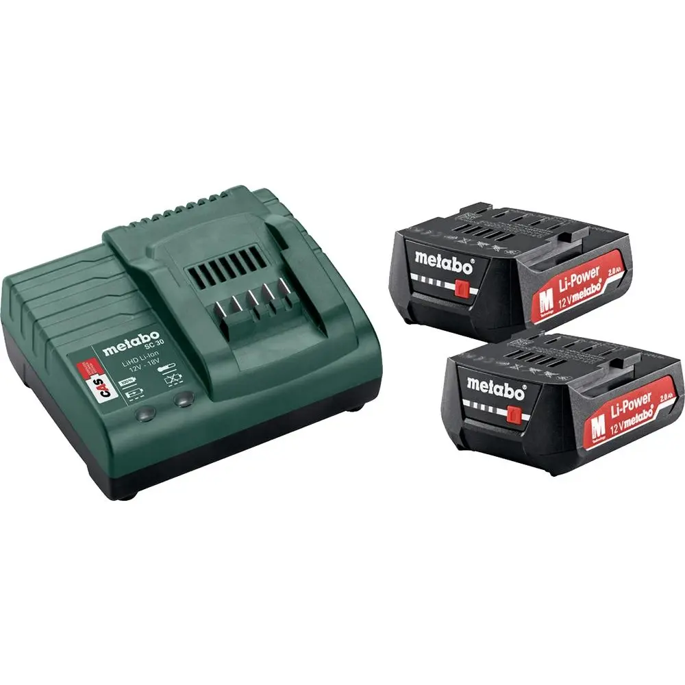 Фото Аккумулятор Metabo 12 В Li-Ion 2 Ач Фото Аккумулятор Metabo 12 В Li-Ion 2 Ач