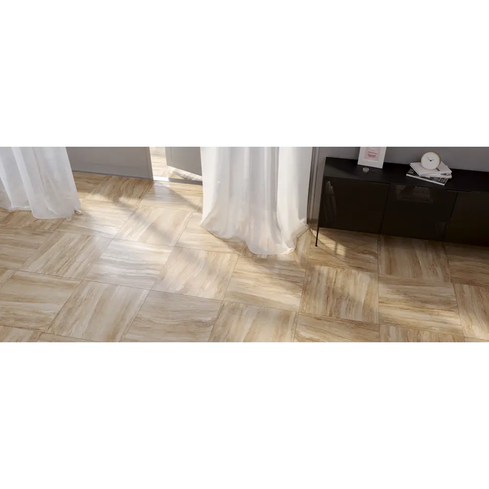 Фото 6 Керамогранит Travertino Gold FP Rect. 60x60 см 1.08 м² цвет бежевый Фото 6 Керамогранит Travertino Gold FP Rect. 60x60 см 1.08 м² цвет бежевый