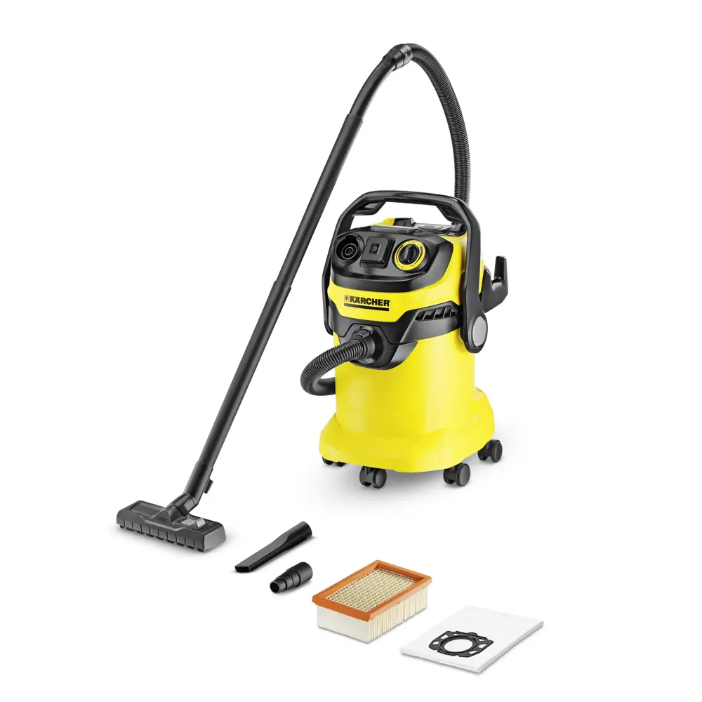 Фото 2 Пылесос Karcher WD5 P, 1100 Вт, 25 л Фото 2 Пылесос Karcher WD5 P, 1100 Вт, 25 л