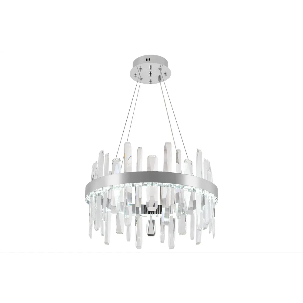 Фото 4 Люстра потолочная светодиодная Natali Kovaltseva LED LAMPS 81255 с пультом управления, 18 м², смена от теплого белого до холодного белого, цвет хром Фото 4 Люстра потолочная светодиодная Natali Kovaltseva LED LAMPS 81255 с пультом управления, 18 м², смена от теплого белого до холодного белого, цвет хром