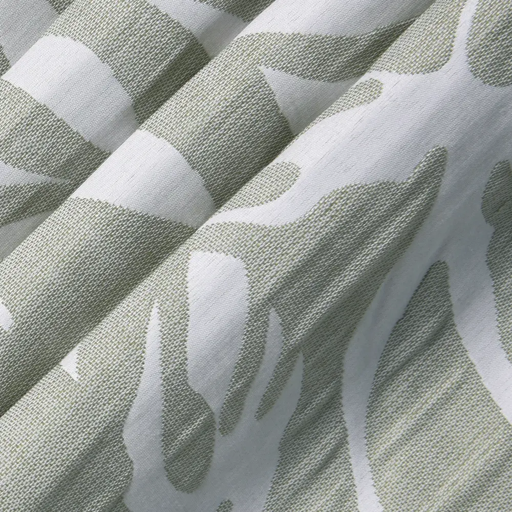 Фото 2 Штора на ленте Jativa 160x280 см цвет зелено-белый Фото 2 Штора на ленте Jativa 160x280 см цвет зелено-белый