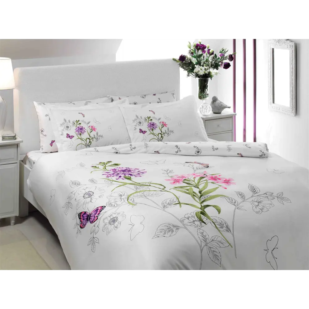 Фото Комплект постельного белья Тас 4245-53252, евро, сатин Фото Комплект постельного белья Тас 4245-53252, евро, сатин