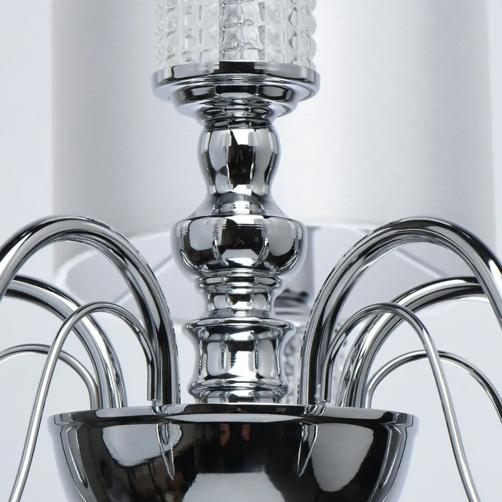 Фото 3 Люстра подвесная MW Онтарио 692011205, 5 ламп, цвет серый Фото 3 Люстра подвесная MW Онтарио 692011205, 5 ламп, цвет серый