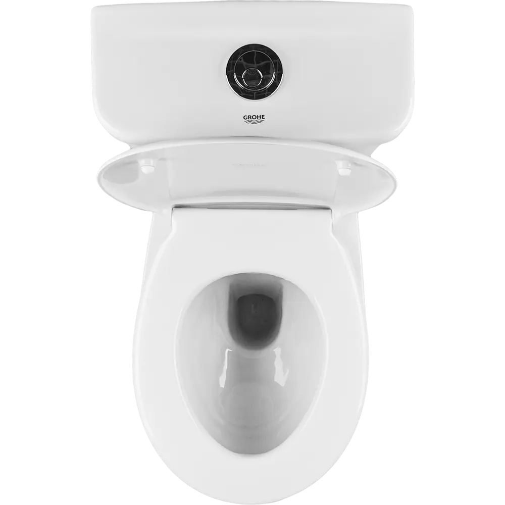 Фото 4 Унитаз-компакт Grohe Bau Ceramic горизонтальный выпуск двойной слив Фото 4 Унитаз-компакт Grohe Bau Ceramic горизонтальный выпуск двойной слив