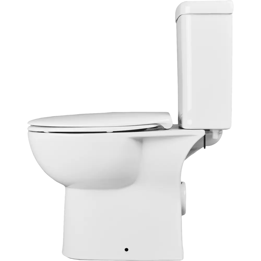Фото 2 Унитаз-компакт Grohe Bau Ceramic горизонтальный выпуск двойной слив Фото 2 Унитаз-компакт Grohe Bau Ceramic горизонтальный выпуск двойной слив