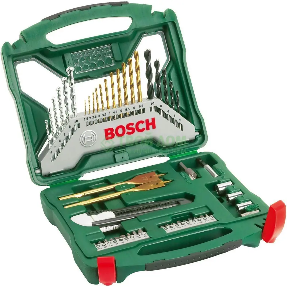 Фото Набор ручного инструмента BOSCH 50 предметов Фото Набор ручного инструмента BOSCH 50 предметов