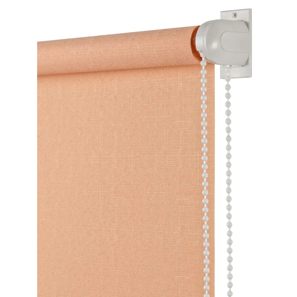 Фото 2 Рулонная штора Праймдекор 170x62 см цвет абрикосовый Фото 2 Рулонная штора Праймдекор 170x62 см цвет абрикосовый