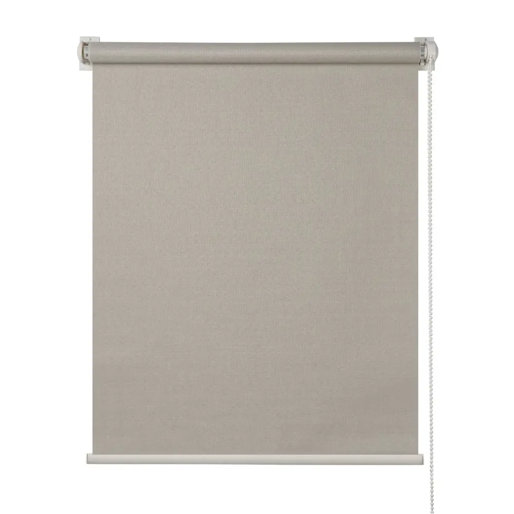 Фото Рулонная штора Праймдекор 170x43 см цвет светло-серый Фото Рулонная штора Праймдекор 170x43 см цвет светло-серый