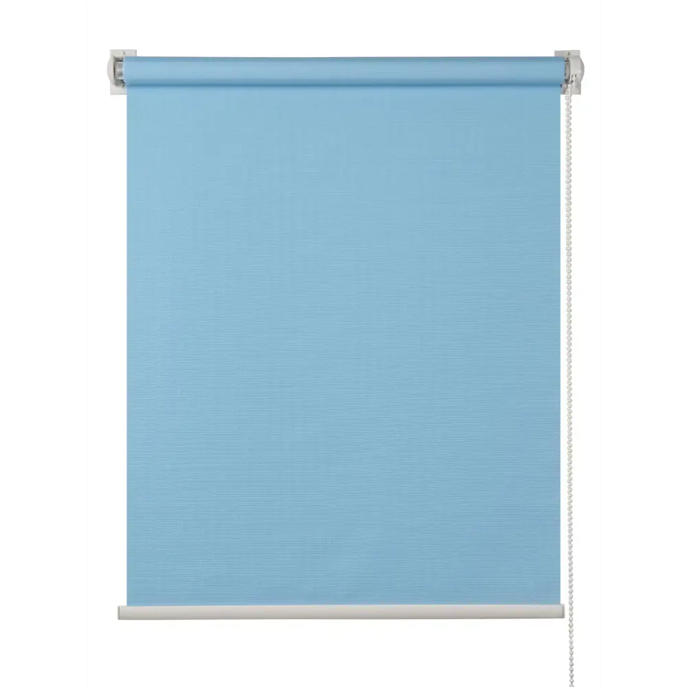 Фото Рулонная штора Праймдекор 170x43 см цвет голубой Фото Рулонная штора Праймдекор 170x43 см цвет голубой