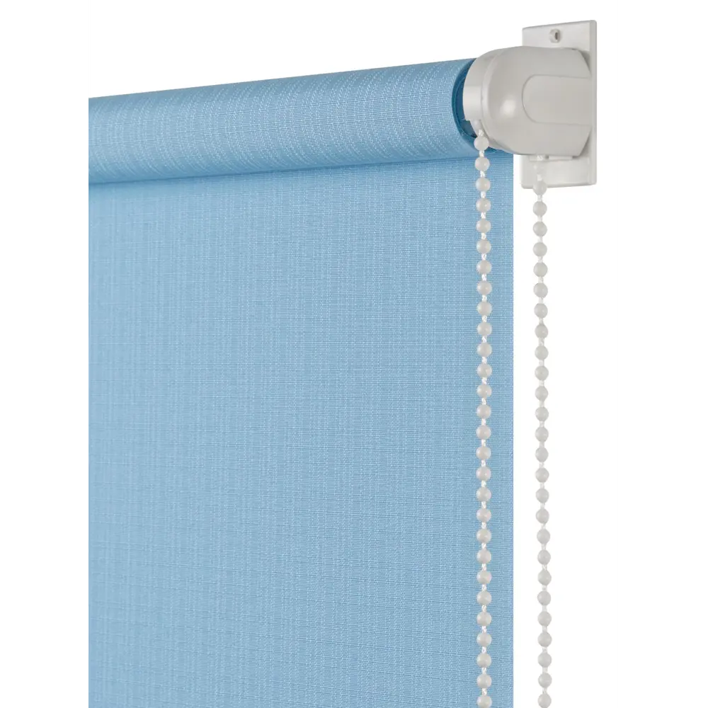 Фото 2 Рулонная штора Праймдекор 170x43 см цвет голубой Фото 2 Рулонная штора Праймдекор 170x43 см цвет голубой