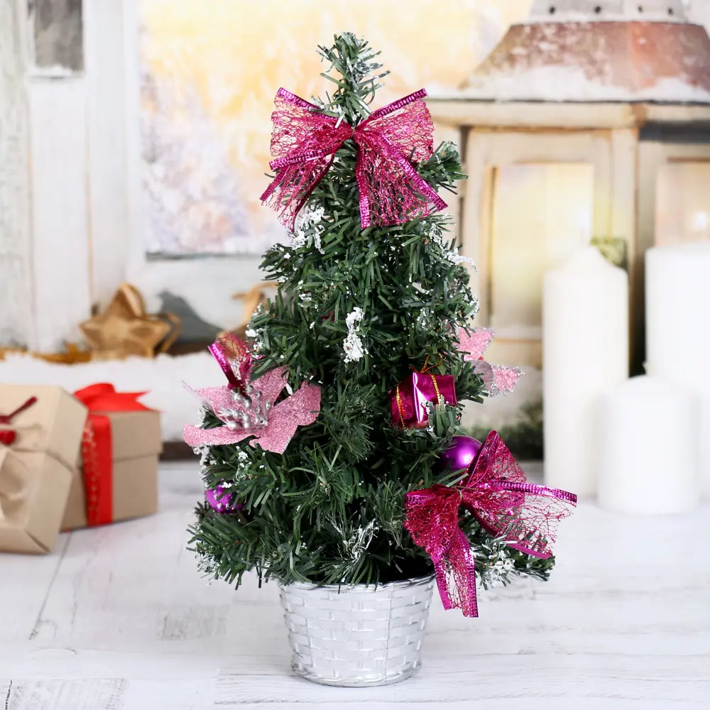 Фото Ель новогодняя искусственная Зимнее волшебство Сказка 30см 819257