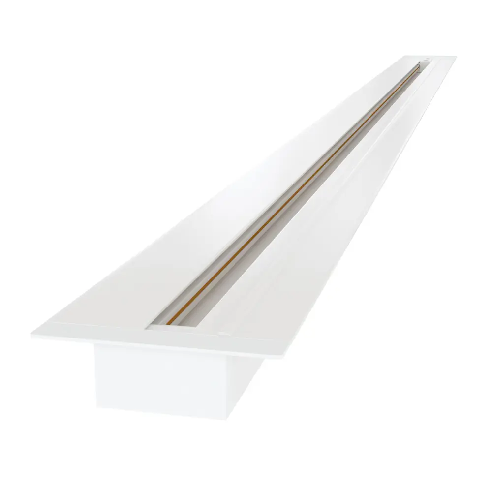 Фото 2 Трековый шинопровод встраиваемый однофазный ELEKTROSTANDARD TRLM-1-100-WH Track Rail WH Recessed a046195 1 м цвет белый Фото 2 Трековый шинопровод встраиваемый однофазный ELEKTROSTANDARD TRLM-1-100-WH Track Rail WH Recessed a046195 1 м цвет белый