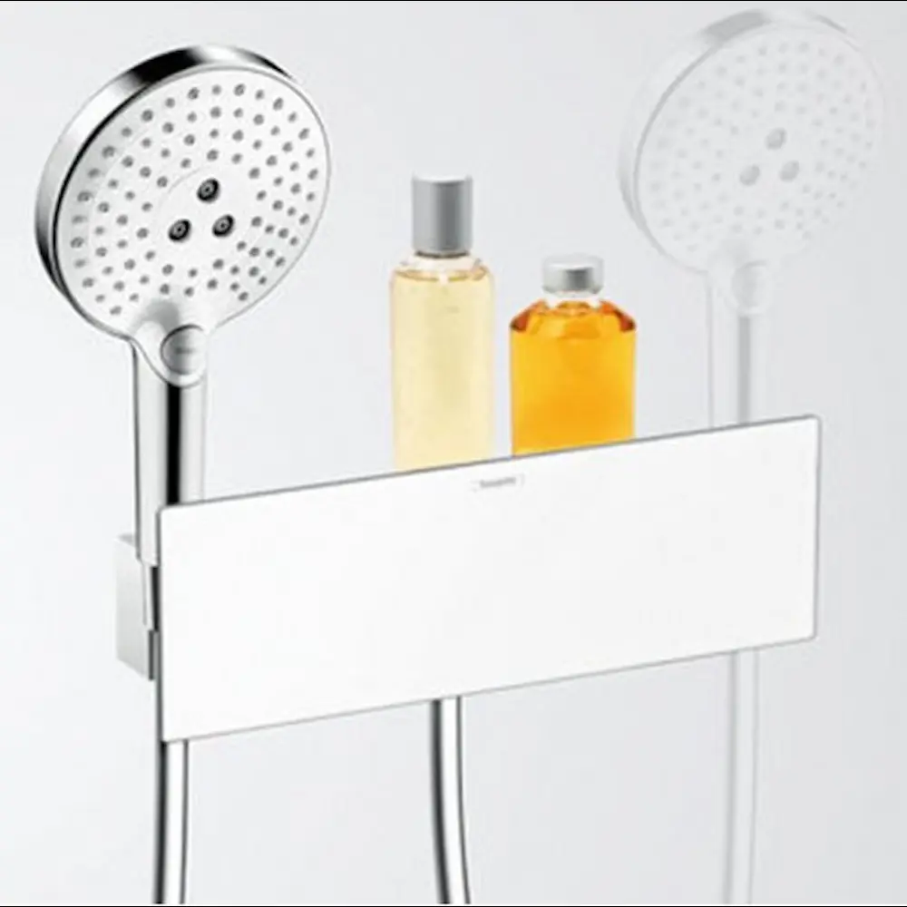 Фото 3 Шланговое подсоединение Hansgrohe Fixfit Porter 300, цвет белый/хром Фото 3 Шланговое подсоединение Hansgrohe Fixfit Porter 300, цвет белый/хром