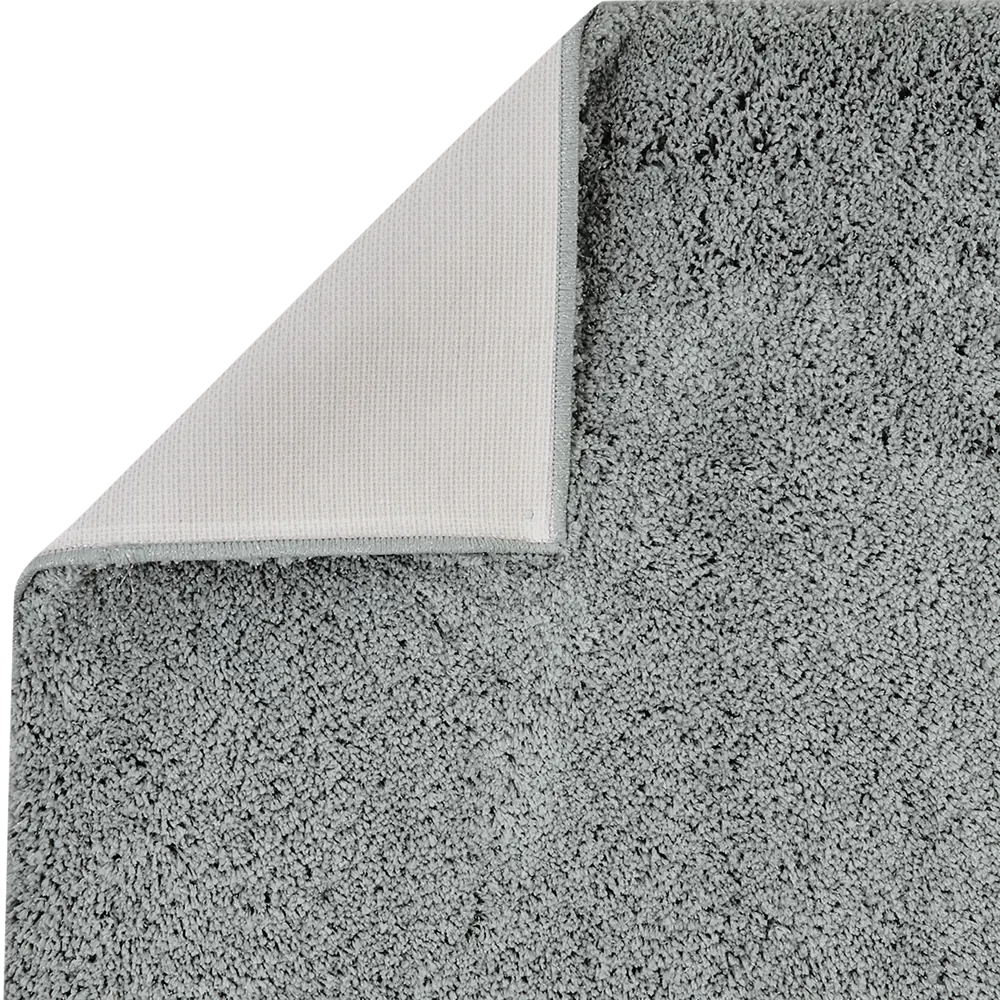 Фото 4 Коврик Shimmer Grey 80x120 см полиэстер/латекс цвет серый Фото 4 Коврик Shimmer Grey 80x120 см полиэстер/латекс цвет серый