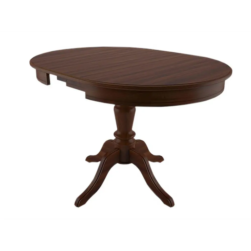 Фото 2 Стол обеденный Мебелик Эгина 90x130x90 см темно-коричневый