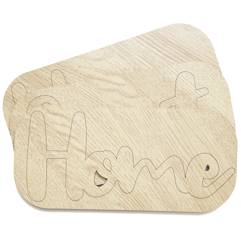 Фото 2 Панно настенное AFI DESIGN "Дом милый дом. Home Sweet Home" дуб