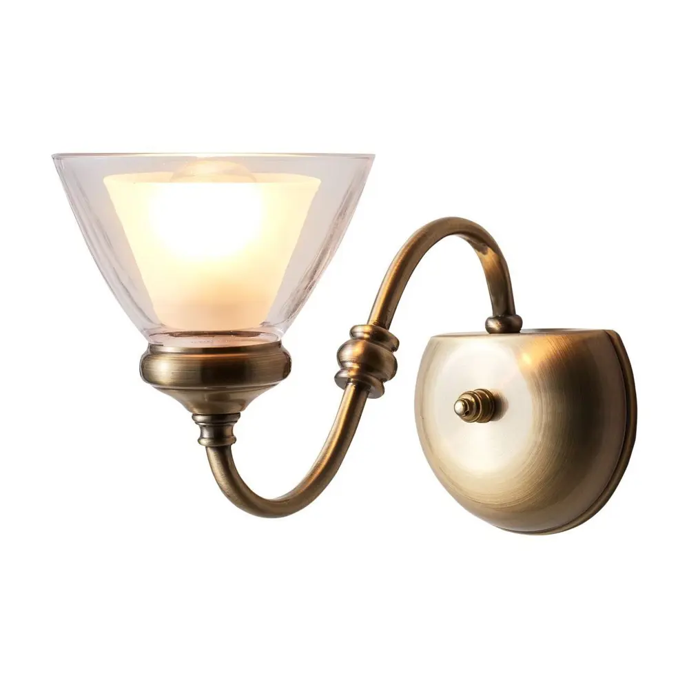 Фото Бра Arte Lamp A5184AP-1AB, цвет белый Фото Бра Arte Lamp A5184AP-1AB, цвет белый