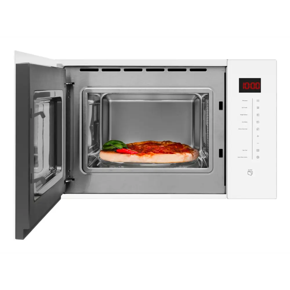 Фото 2 Микроволновая печь Hansa AMMB25E1WH встраиваемая 25 л 59.4х38.2х36.5 см сенсорное цвет белый, СП-00040405 Фото 2 Микроволновая печь Hansa AMMB25E1WH встраиваемая 25 л 59.4х38.2х36.5 см сенсорное цвет белый, СП-00040405
