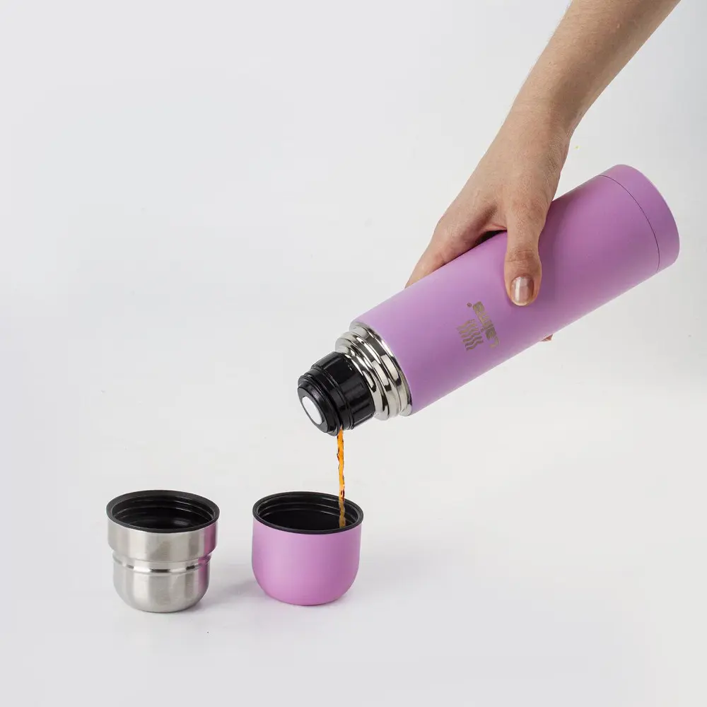 Фото 6 Термос Laima 605120 0.5 л розовый Фото 6 Термос Laima 605120 0.5 л розовый