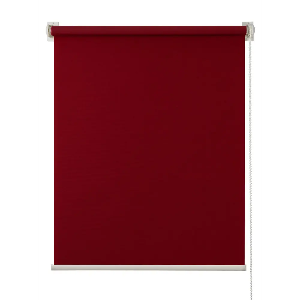 Фото Рулонная штора Праймдекор 170x62 см цвет бордовый