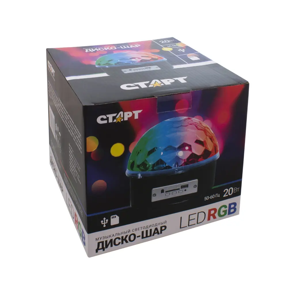 Фото 8 Настольная лампа светодиодная СТАРТ СТАРТ LED Disco RGB TL/MP3, цвет белый Фото 8 Настольная лампа светодиодная СТАРТ СТАРТ LED Disco RGB TL/MP3, цвет белый