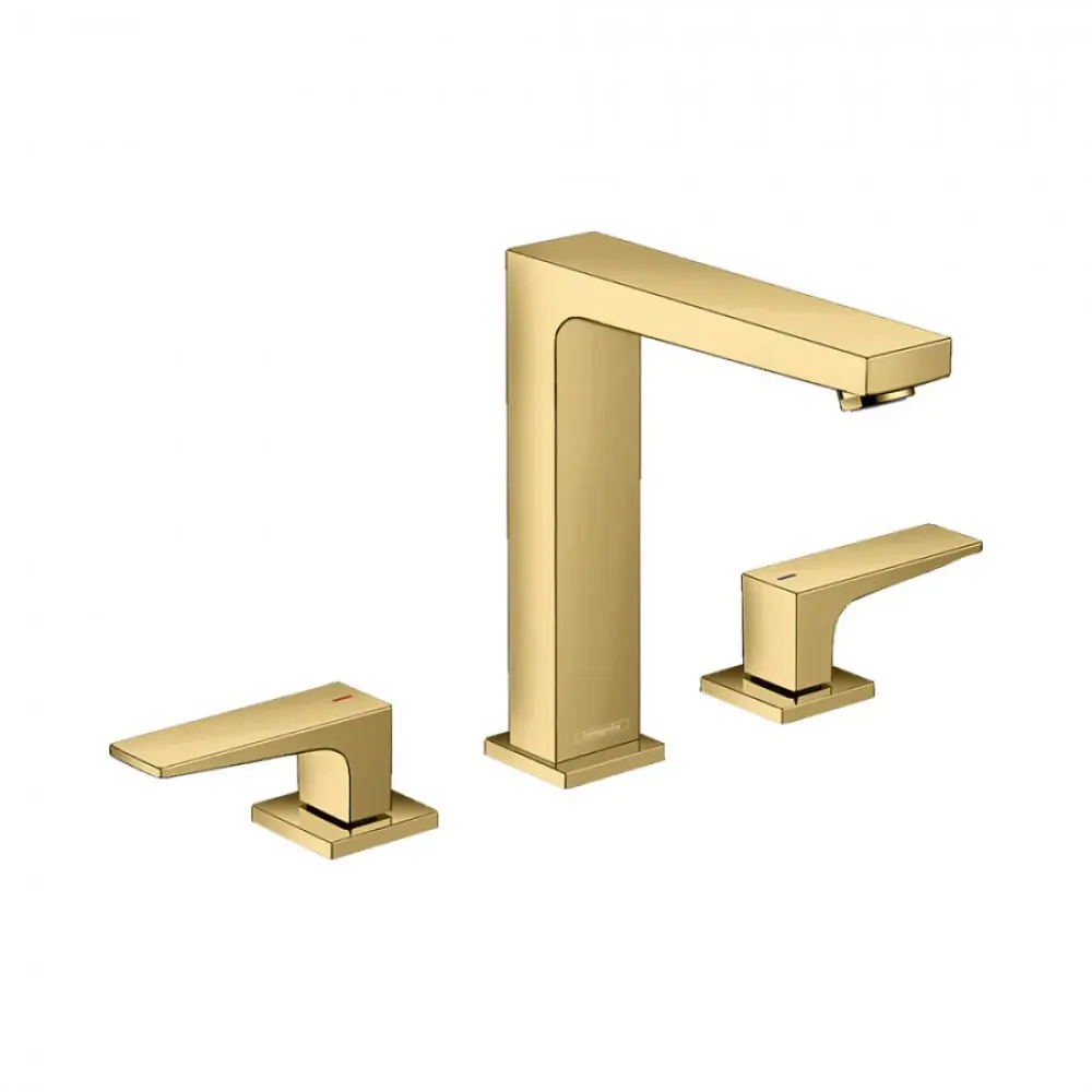 Фото Смеситель для раковины Hansgrohe Metropol 32515990 двухвентильный цвет бронза Фото Смеситель для раковины Hansgrohe Metropol 32515990 двухвентильный цвет бронза