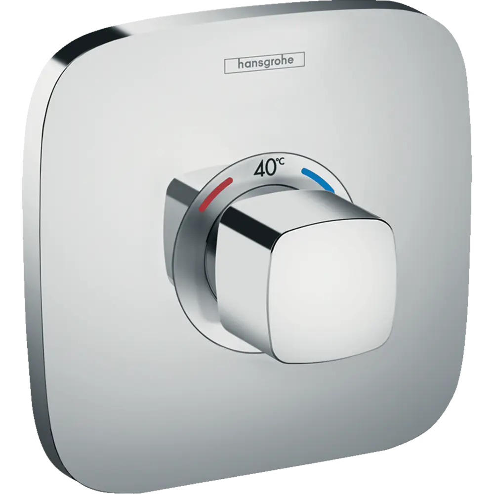 Фото Смеситель для душа термостатический Hansgrohe Ecostat E 15705000 цвет хром Фото Смеситель для душа термостатический Hansgrohe Ecostat E 15705000 цвет хром