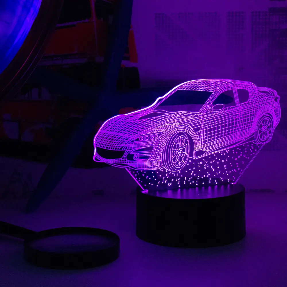 Фото 3 Декоративный светильник СТАРТ 3D Авто Фото 3 Декоративный светильник СТАРТ 3D Авто