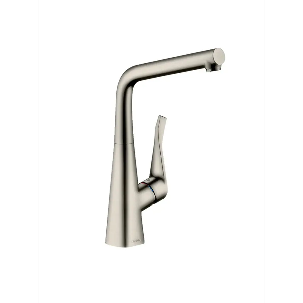Фото Однорычажный смеситель Hansgrohe цвет под нержавеющую сталь 73813800 Фото Однорычажный смеситель Hansgrohe цвет под нержавеющую сталь 73813800