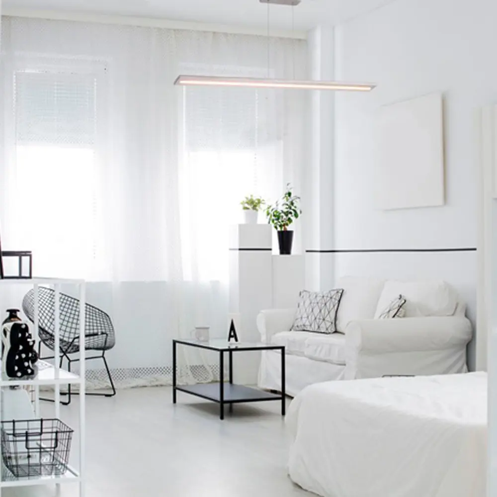 Фото 3 Светильник подвесной светодиодный Odeon Light Woody 3868_50L цвет Бежевый