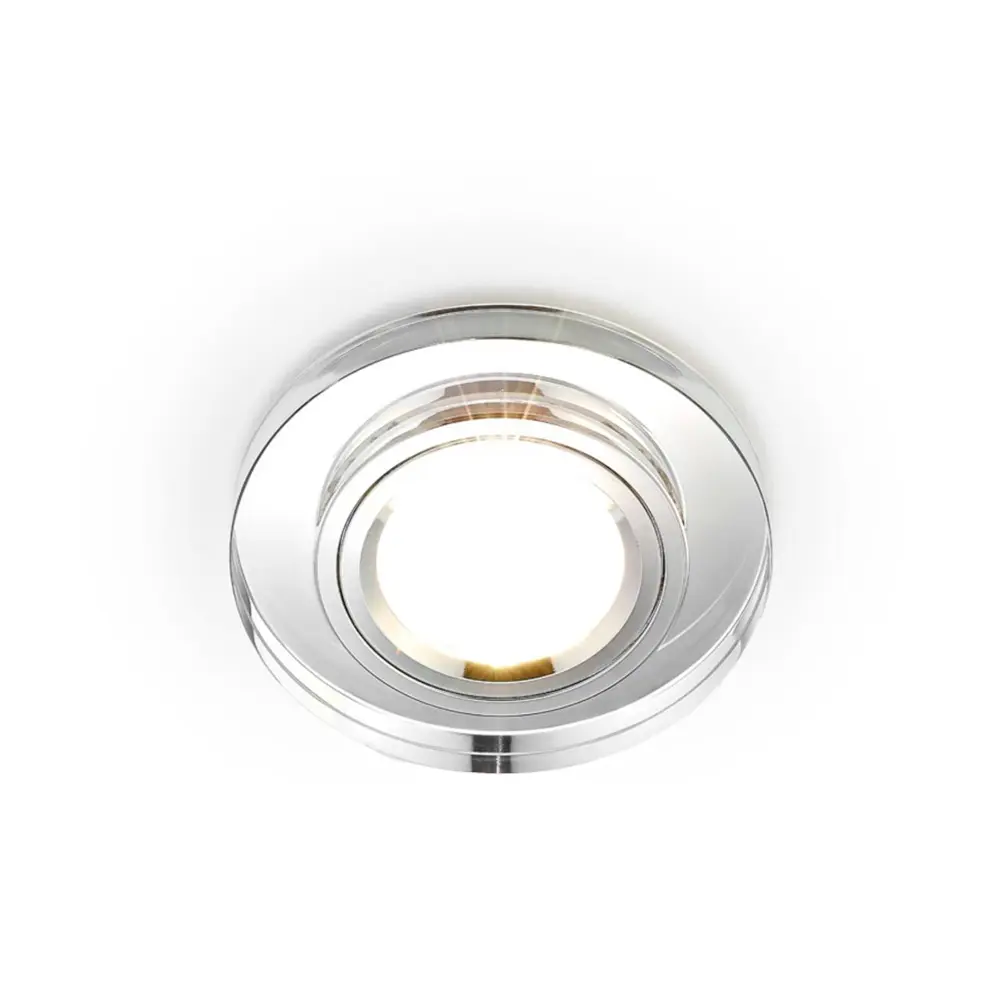 Фото Светильник точечный встраиваемый Ambrella Light 8060 CL Classic под отверстие 65 мм 2 м² цвет хром Фото Светильник точечный встраиваемый Ambrella Light 8060 CL Classic под отверстие 65 мм 2 м² цвет хром