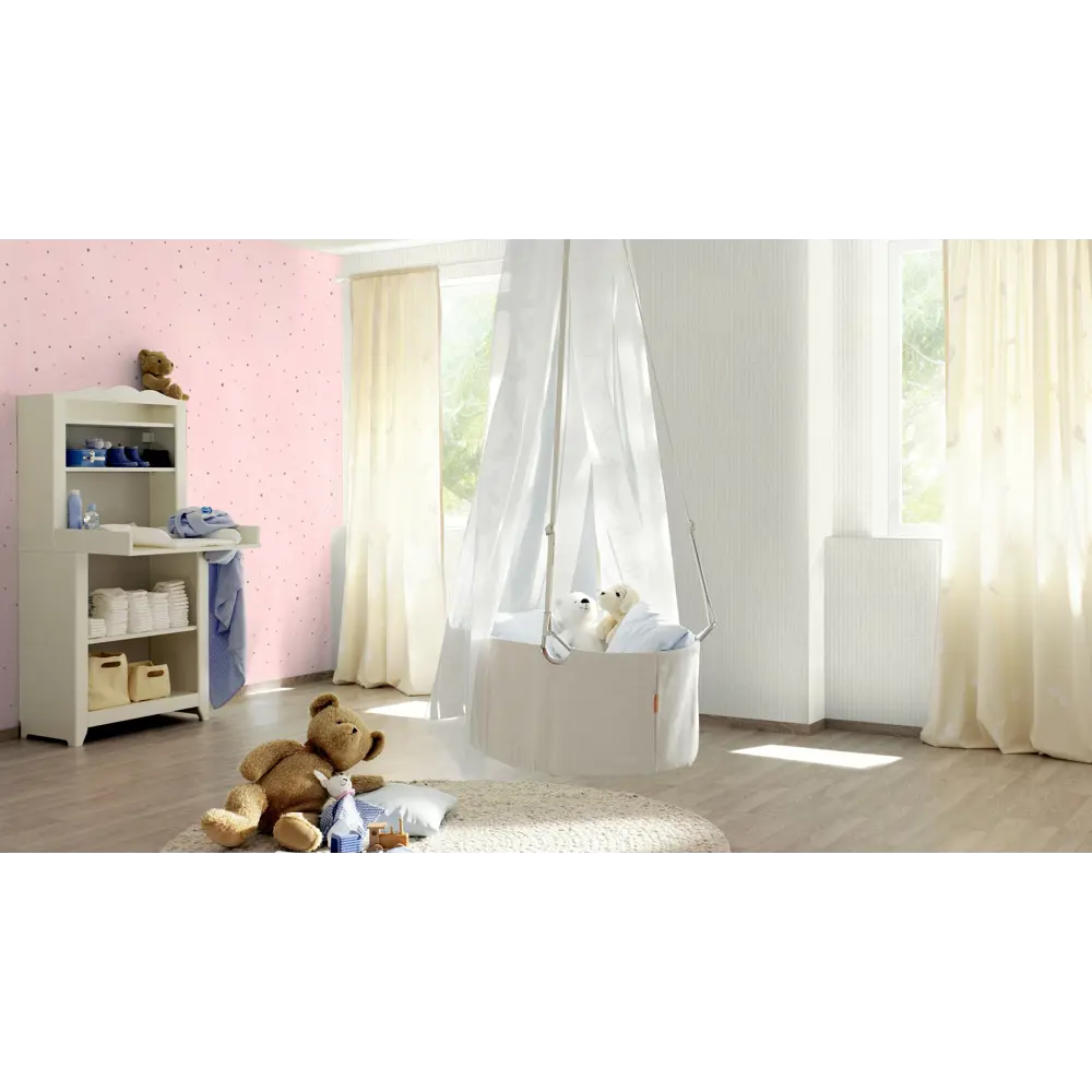 Фото 6 Обои бумажные Rasch Bambino XVIII розовые 0.53 м 245233 Фото 6 Обои бумажные Rasch Bambino XVIII розовые 0.53 м 245233