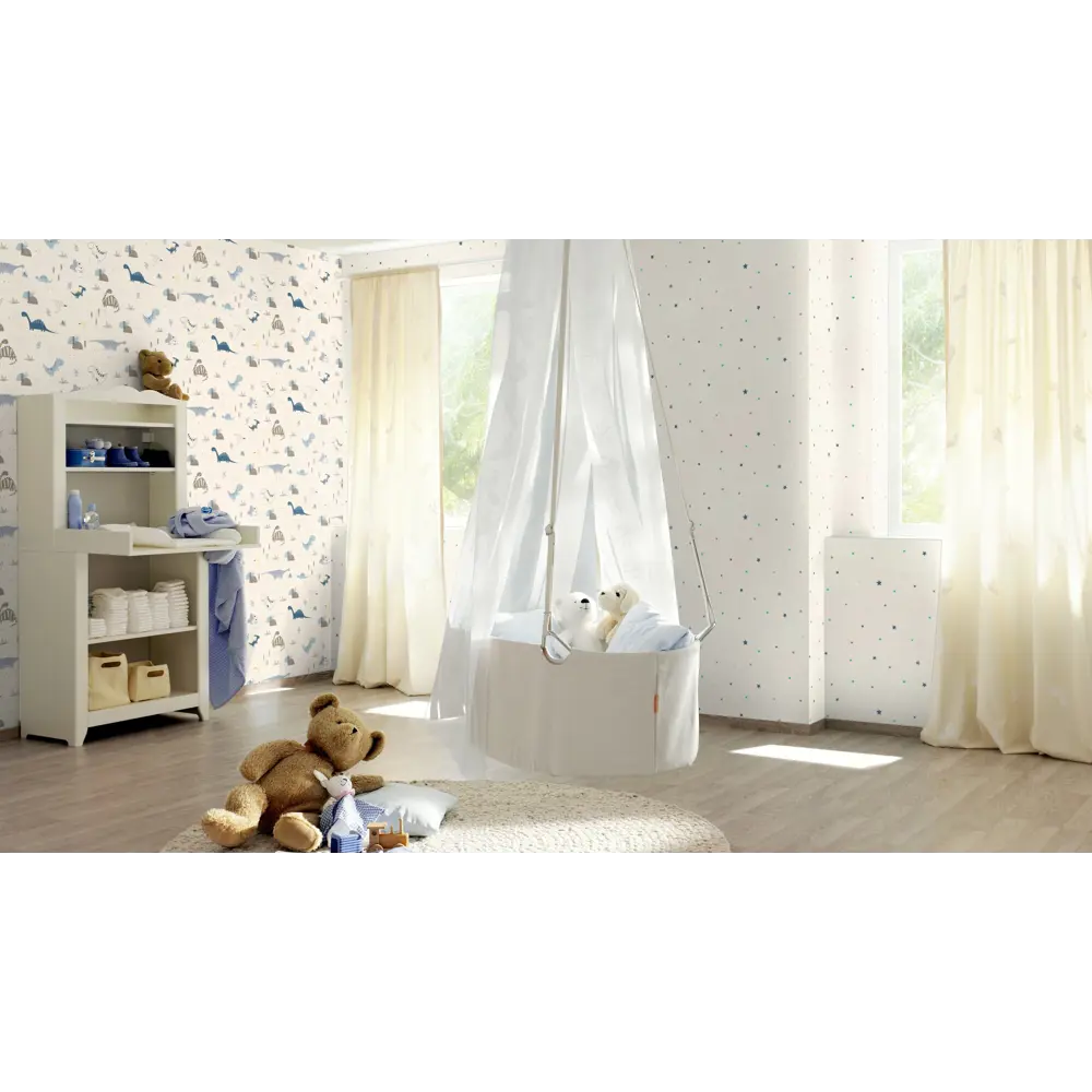 Фото 3 Обои бумажные Rasch Bambino XVIII бежевые 0.53 м 249347 Фото 3 Обои бумажные Rasch Bambino XVIII бежевые 0.53 м 249347