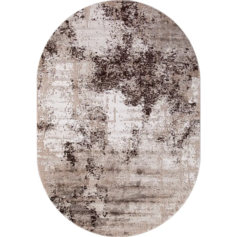 Фото Ковер Karmen Hali Armina 04047B Овал 160x230 см цвет темно-коричневый