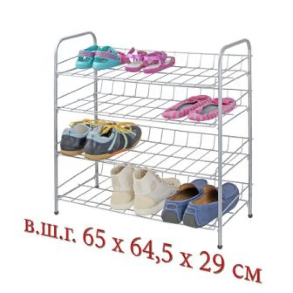 Фото 2 Полка для обуви 65x64.5x29 см Алтайский металлист металл цвет бронзовый Фото 2 Полка для обуви 65x64.5x29 см Алтайский металлист металл цвет бронзовый