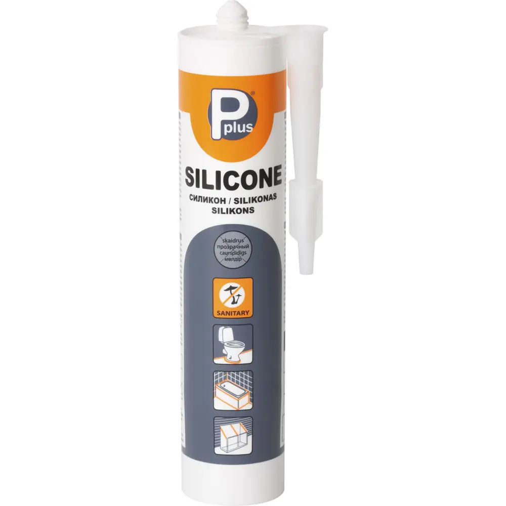 Фото Силикон Pplus Silicone прозрачный, 280 мл Фото Силикон Pplus Silicone прозрачный, 280 мл