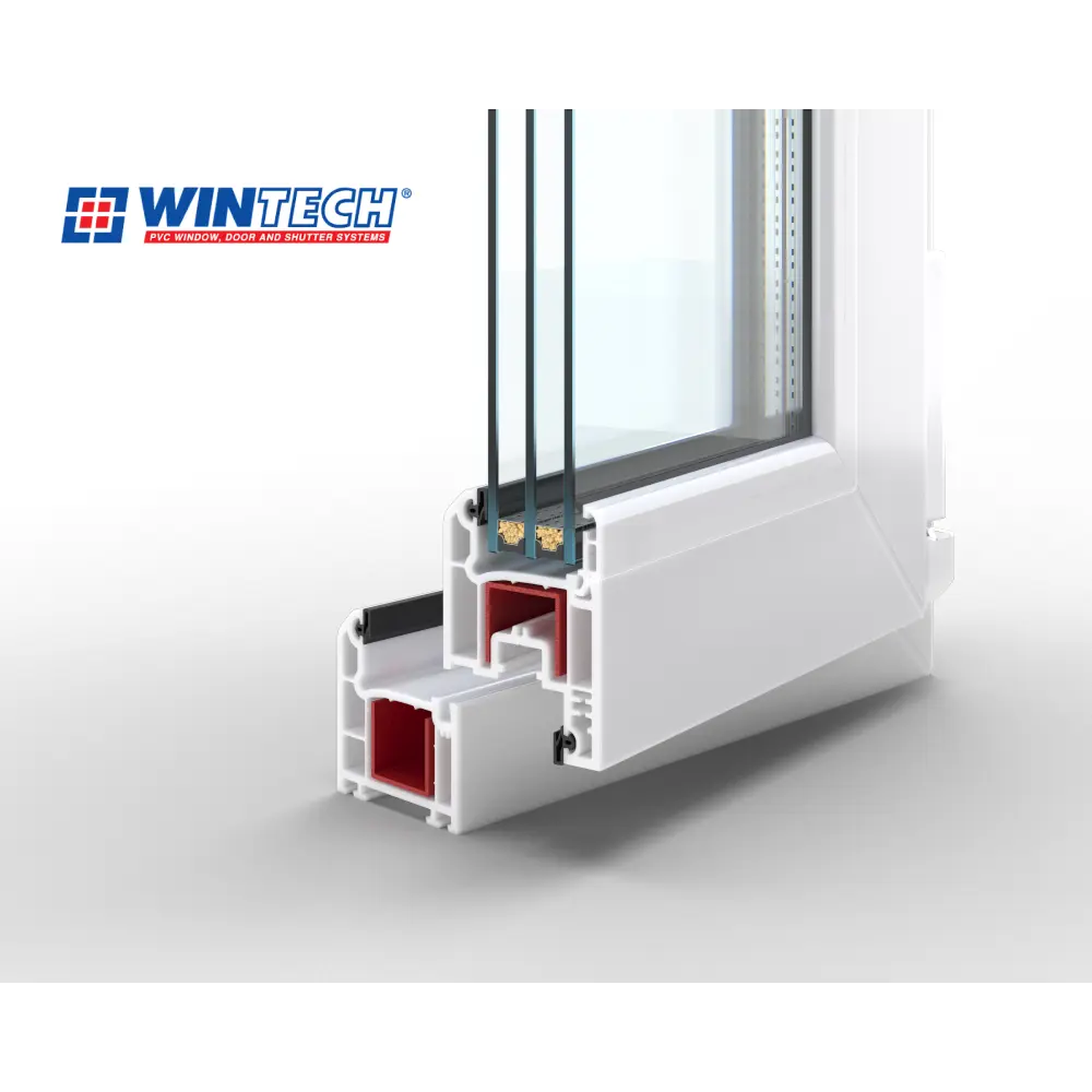 Фото 5 Окно-фрамуга ПВХ поворотно-откидное 65х90см Wintech Isotech 530 двухкамерный стеклопакет Золотистый дуб Фото 5 Окно-фрамуга ПВХ поворотно-откидное 65х90см Wintech Isotech 530 двухкамерный стеклопакет Золотистый дуб