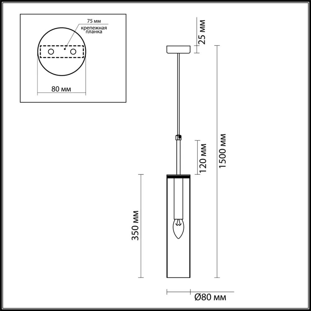 Фото 3 Подвес Odeon Light Klum 4695/1 E14 1x1x40 Вт Фото 3 Подвес Odeon Light Klum 4695/1 E14 1x1x40 Вт