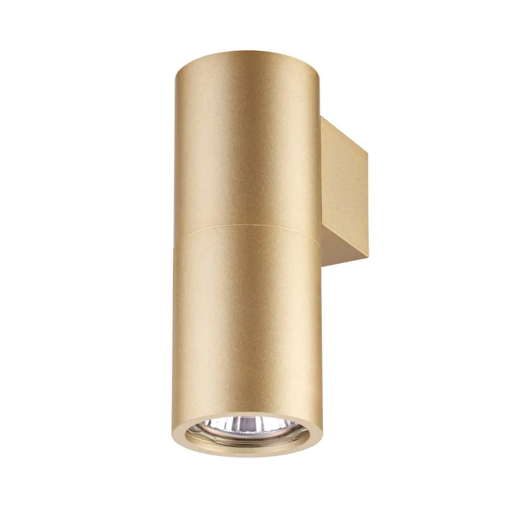 Фото Настенный светильник DUETTA 1X50W GU10, цвет матовое золото Фото Настенный светильник DUETTA 1X50W GU10, цвет матовое золото