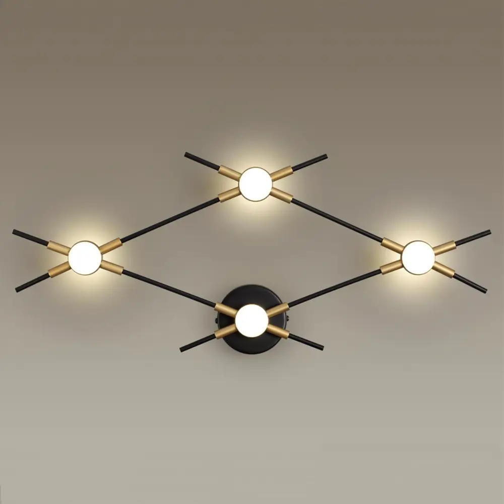 Фото 2 Настенный светильник Odeon Light Costella ЛТ_3906/13WL Led 13 Вт 4000 К, цвет черный Фото 2 Настенный светильник Odeon Light Costella ЛТ_3906/13WL Led 13 Вт 4000 К, цвет черный